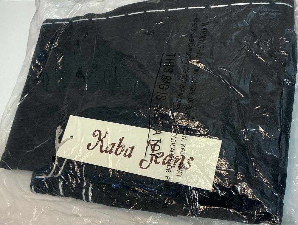 Kaba Jeans Dark Wash Contrast Stitching Rhinestone Pocket Jeans Style RCB-L593P